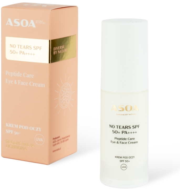 Asoa Krem pod oczy SPF 50+, 30ml