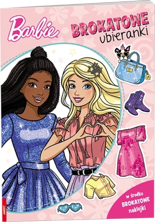 BARBIE. Brokatowe ubieranki 1 sztuka