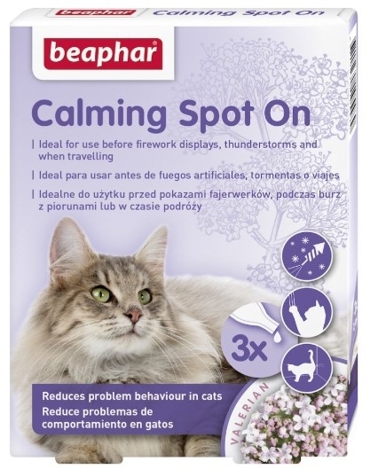 BEAPHAR Calming Spot On Cat 3 x 0,4ml