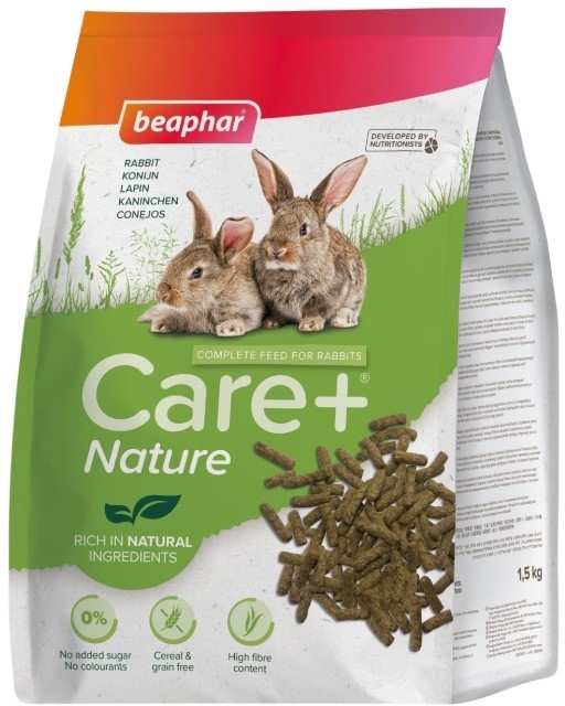 BEAPHAR Care+ Nature karma dla królików 1,5 kg