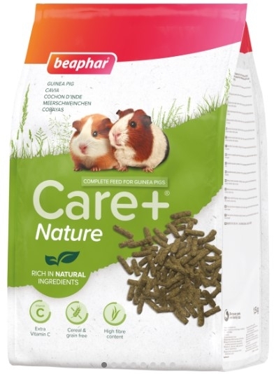 BEAPHAR Care+ Nature karma dla świnek morskich 1,5 kg