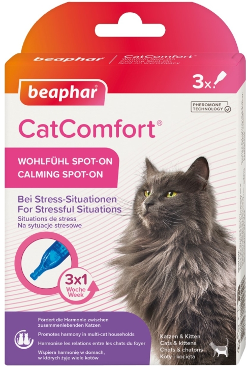 BEAPHAR CatComfort Spot-On 3x0,55 ml