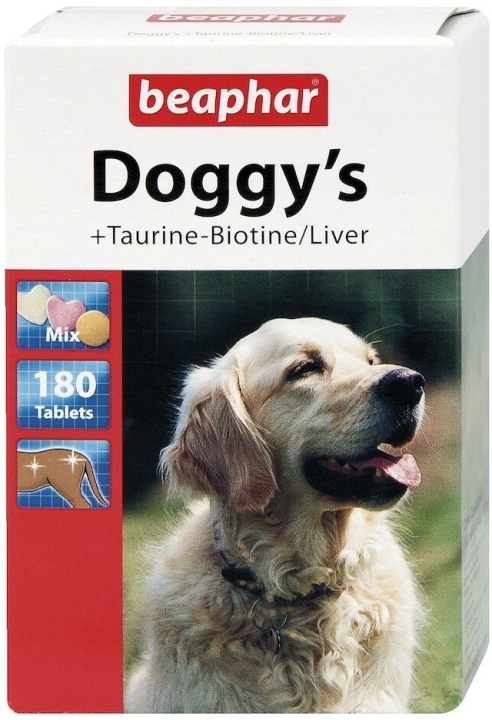 BEAPHAR Doggy's Mix Tabletki witaminowe dla psa 180 szt.
