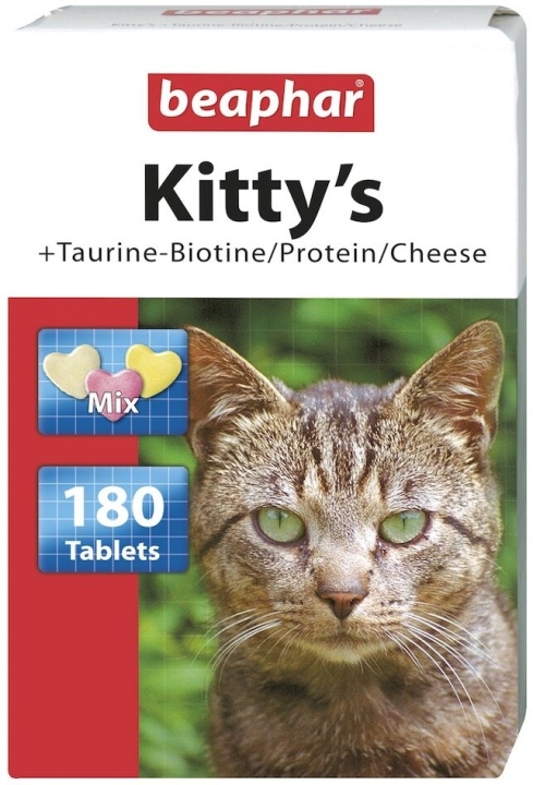 BEAPHAR Kitty's Mix tabletek witaminowych dla kotów 180 szt.