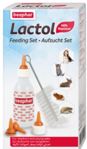 BEAPHAR Lactol Feeding Set zestaw do karmienia zwierząt domowych 1 sztuka