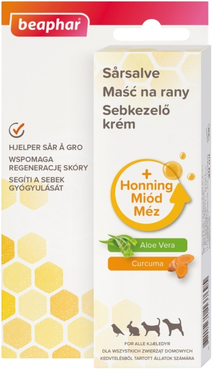 BEAPHAR Maść na rany z miodem dla psa i kota 30 ml