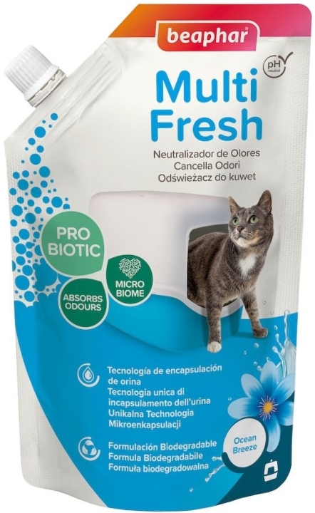 BEAPHAR Multi Fresh Odświeżacz do kuwet dla kotów 400 g