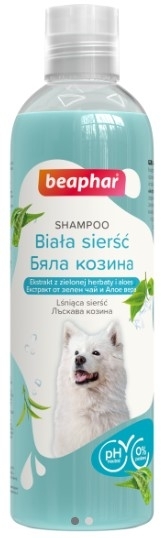BEAPHAR Shampoo White Dog Szampon dla psów 250 ml