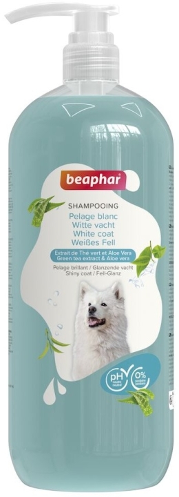 BEAPHAR Szampon White Dog do białej sierści dla psów 1L