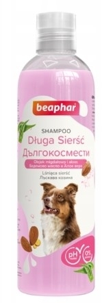 BEAPHAR Szampon dla psów do długiej sierści 250 ml