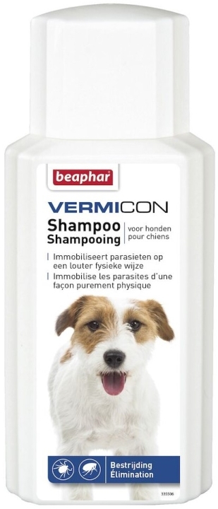 BEAPHAR Vermicon Szampon dla kleszcze i pchły dla psów 200 ml