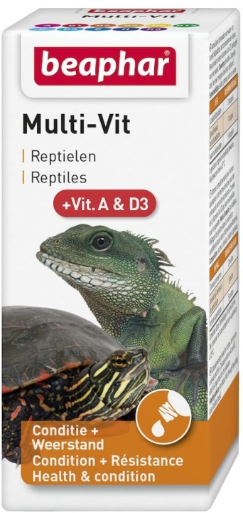 BEAPHAR Witaminy dla żółwi i gadów 20 ml