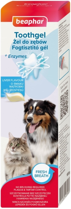 BEAPHAR Żel do mycia zębów dla psa i kota 100 g