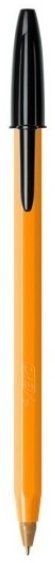 BIC Cristal Fine Orange długopis czarny 20 sztuk