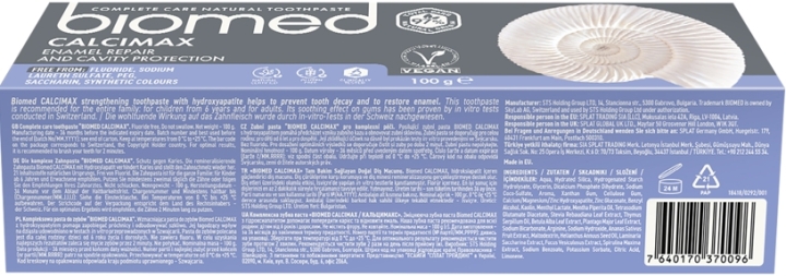 BIOMED CALCIMAX Pasta do zębów 100 g