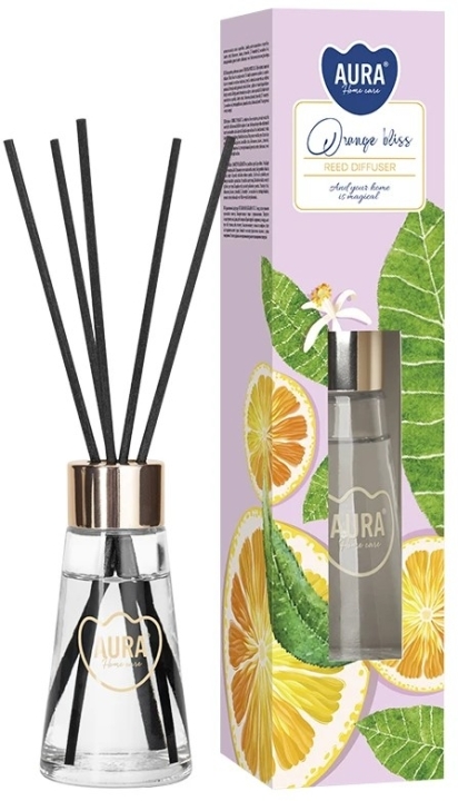 Aura Dyfuzor zapachowy do 12 tygodni POMARAŃCZOWA ROZKOSZ 50 ml