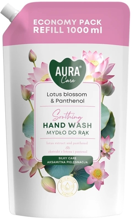 Aura Care Mydło do rąk Kwiat lotosu i pantenol 1000 ml