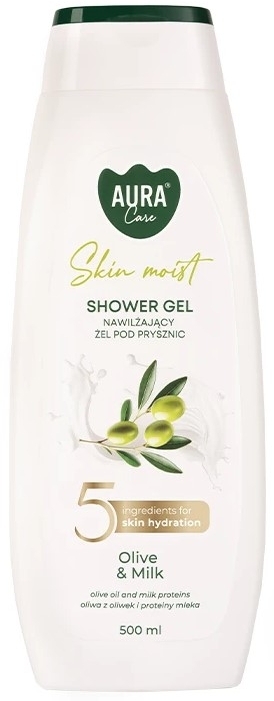 Aura Care Żel pod prysznic zapach Oliwka i mleko 500 ml
