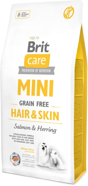 BRIT Care Mini Grain Free Hair&Skin sucha karma dla psa 7 kg