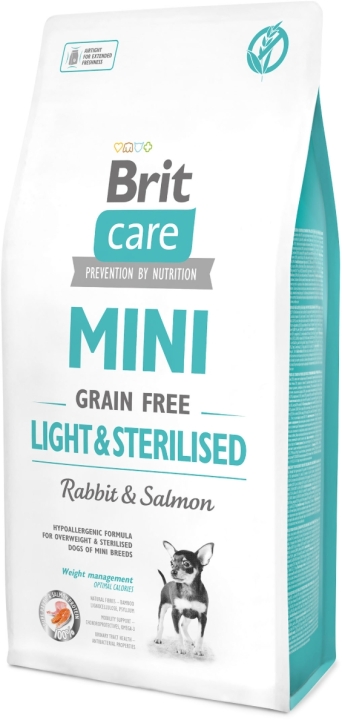 BRIT Care Mini Grain Free Light Sterilised sucha karma dla psa 7 kg