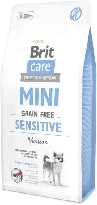 BRIT Care Mini Grain Free Sensitive Venison sucha karma dla psa 7 kg