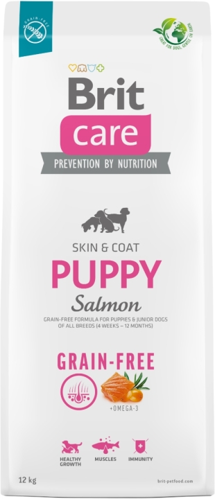 BRIT Grain-free Puppy Salmon sucha karma dla szczeniąt 12 kg