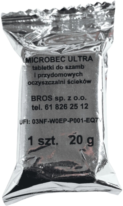 BROS Microbec ultra tabletka do szamb 1 sztuka