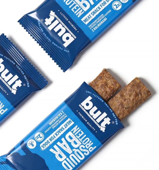 BULT Batonik proteinowy z kalamrami dla psa 75 g