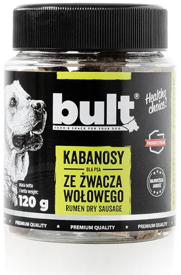 BULT Kabanosy dla psów ze żwacza wołowego 120 g