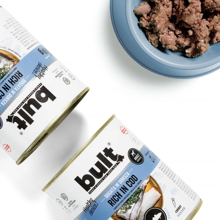 BULT Karma mokra dla psa z dorszem 800 g