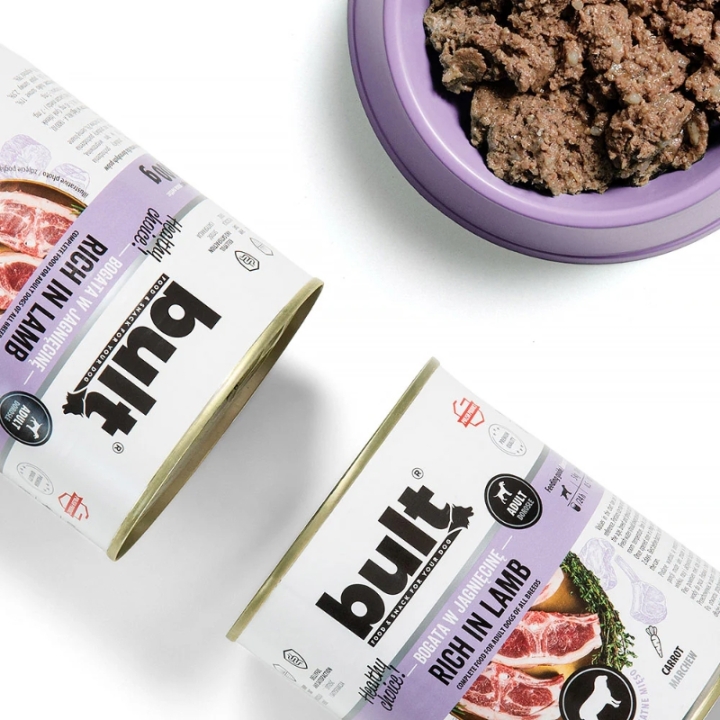 BULT Karma mokra dla psa z jagnięciną puszka 800 g