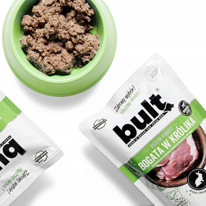 BULT Karma dla psa z królikiem saszetka 500 g