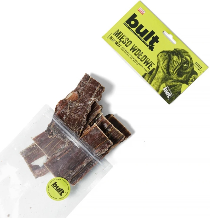 BULT Przysmak dla psa suszone mięso wołowe 100 g
