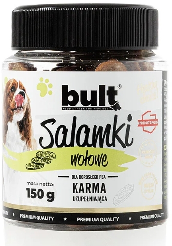 BULT Salamki wołowe przysmak dla psa 150 g