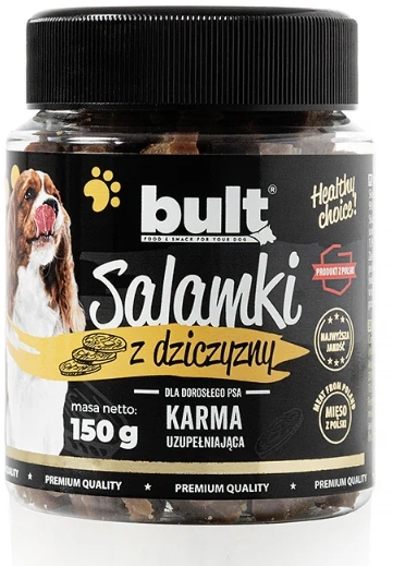 BULT Salamki z dziczyzny dla psa 150 g