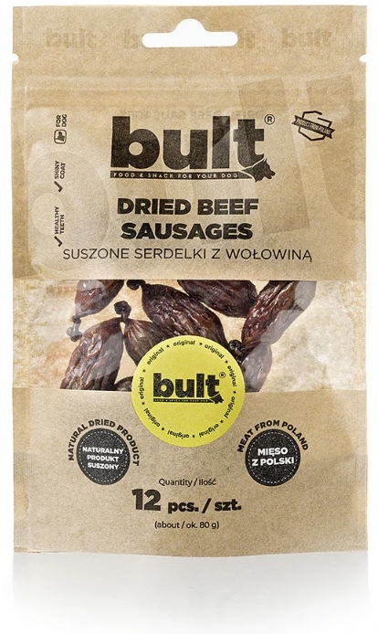 BULT Serdelki wołowe przekąska dla psa 12 sztuk