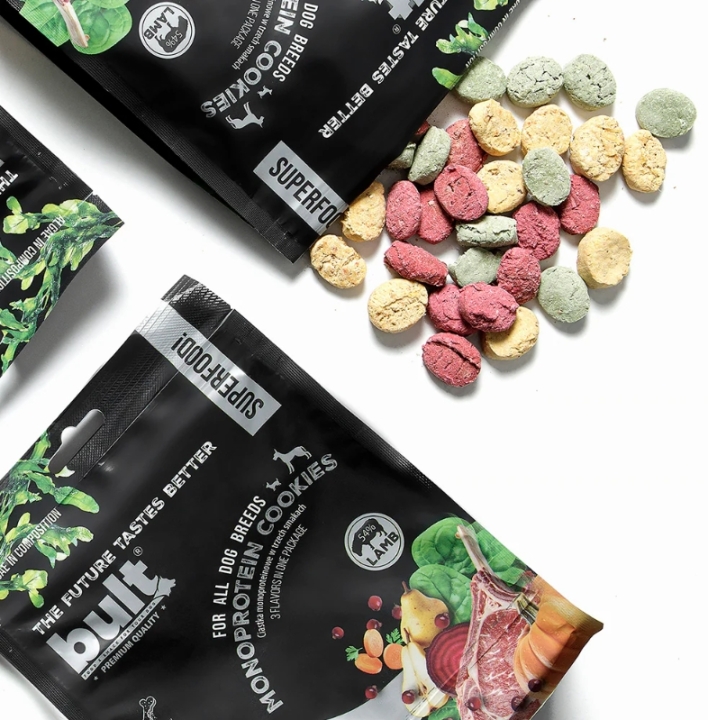 BULT Superfoods Monoprotein Cookies Hipoalergiczne ciastka z jagnięciną 300 g