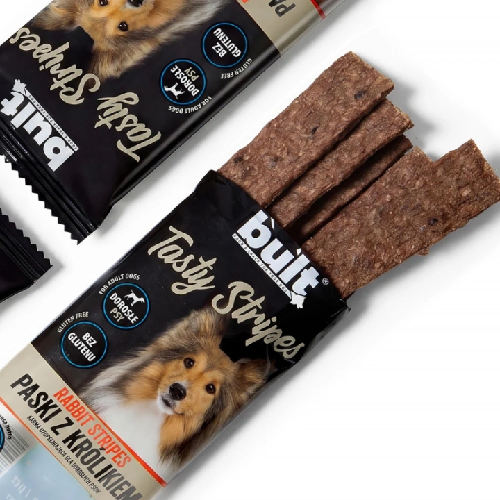 BULT Tasty Stripes paski z królikiem przysmak dla psa 6 sztuk