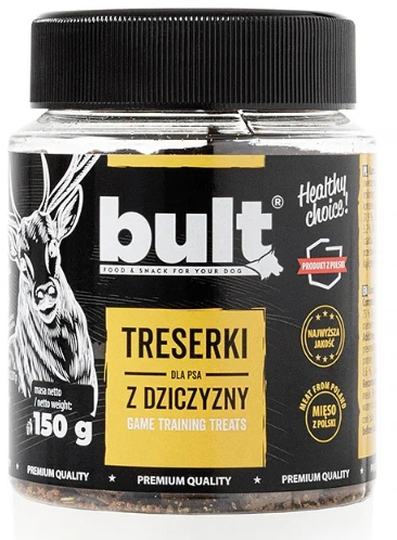 BULT Treserki dla psów z dziczyzny 150 g