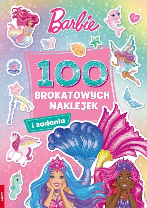 Barbie Dreamtopia. 100 brokatowych naklejek