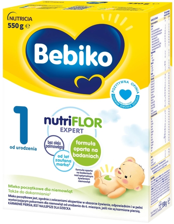 Bebiko 1 Nutriflor Expert 0 m+ 550 g