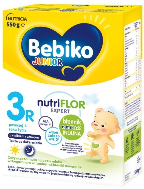 Bebiko Junior 3 R Nutriflor Expert 1+ 550 g