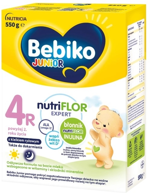 Bebiko Junior 4 R Nutriflor Expert 2+ 550 g