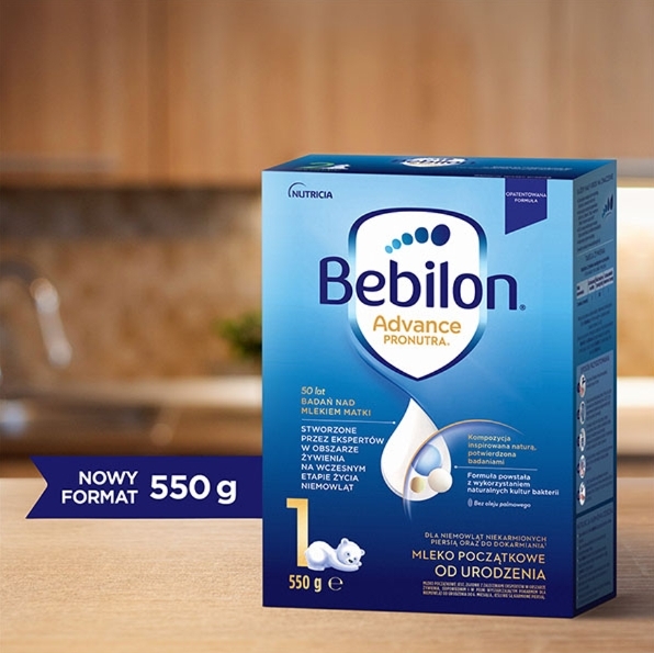 Bebilon Advanced Pronutra Mleko początkowe 1 550 g