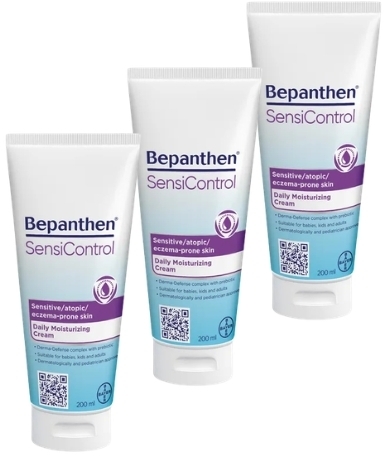 Bepanthen SensiControl krem 200 ml Wielopak x3