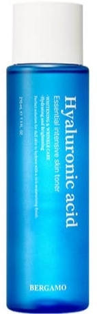 Bergamo toner do twarzy kwas hialuronowy 210 ml