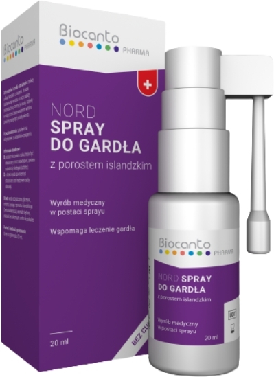 Biocanto Nord Spray do gardła spray 20 ml
