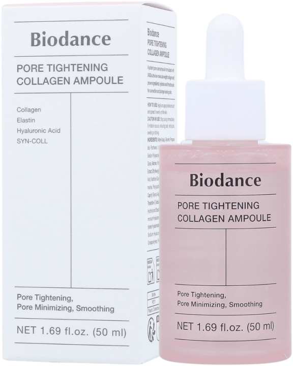 Biodance Pore Tightening Collagen Ampoule Ampułka do pielęgnacji rozszerzonych porów, 50 ml