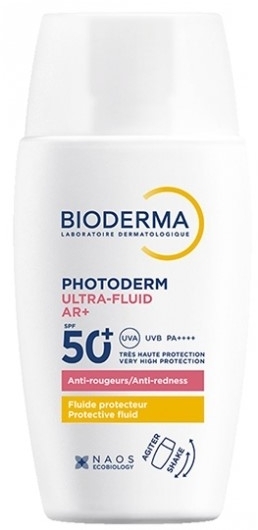 Bioderma Photoderm Ultra-Fluid Ar+ SPF 50+ Krem przeciw zaczerwienieniom 40 ml