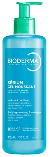 Bioderma Sebium Gel Moussant żel oczyszczający 400 ml